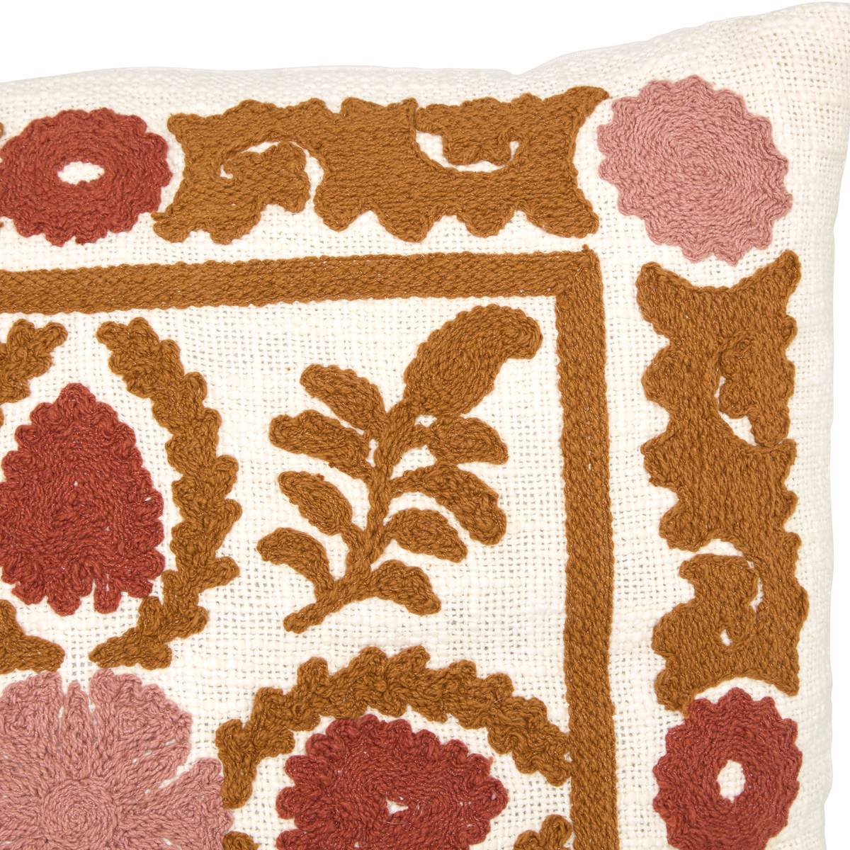 Cushion "Sienna" Terracotta, 45x45 cm Terracotta