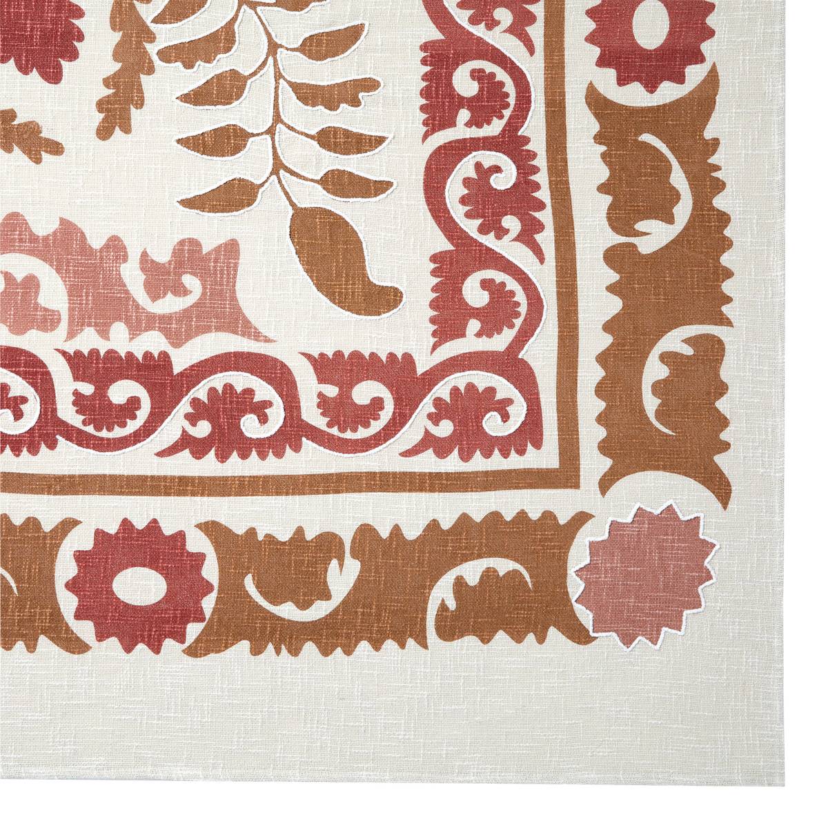 Bedspread "Sienna" Terracotta, 260x240 cm Terracotta