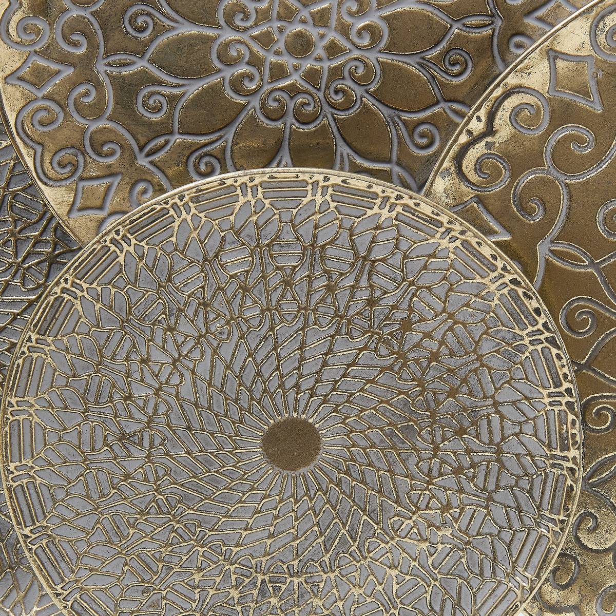 Wall Decoration "Junon" Gold, 117.5x51 cm Gold