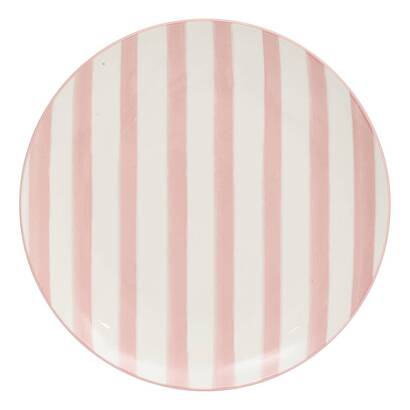 Set of 6 dinner plates "charlie" porcelain, d.27 cm