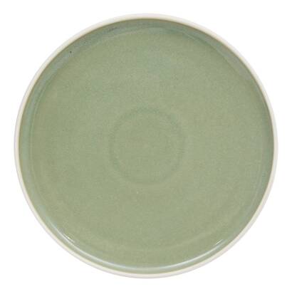 Lot de 4 assiettes plates "chiara" stoneware (ceramic), d.27 cm