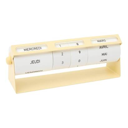 Decorative calendar "sauv" w.21 cm