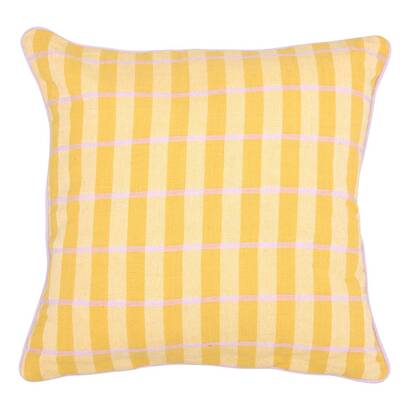 Cushion "poolside" yellow, 40x40 cm