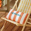 Rectangular Outdoor Cushion "Poolside" 50 x 30 cm, Polyester, Terracotta Terracotta
