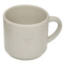 Set of 2 "Adele" mugs 420 ml, stoneware (ceramic), White White