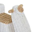 Decorative Object "Vivia" White, H.13.5 cm White