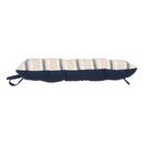 Chair Cushion "Groove" Navy blue, 38x38 cm Navy blue