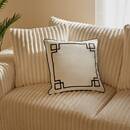 Cushion "The Palm Resort" White, 40x40 cm White