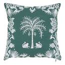 Cushion "The palm resort" Green, 45x45 cm Green