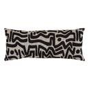 Cushion "Mira" Black & White, 80x30 cm Noir & Blanc