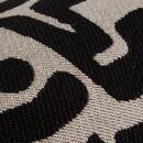 Cushion "Mira" Black & White, 80x30 cm Noir & Blanc