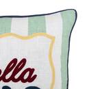 Cushion "Della pasta" celadon green, 40x40 cm Celadon green