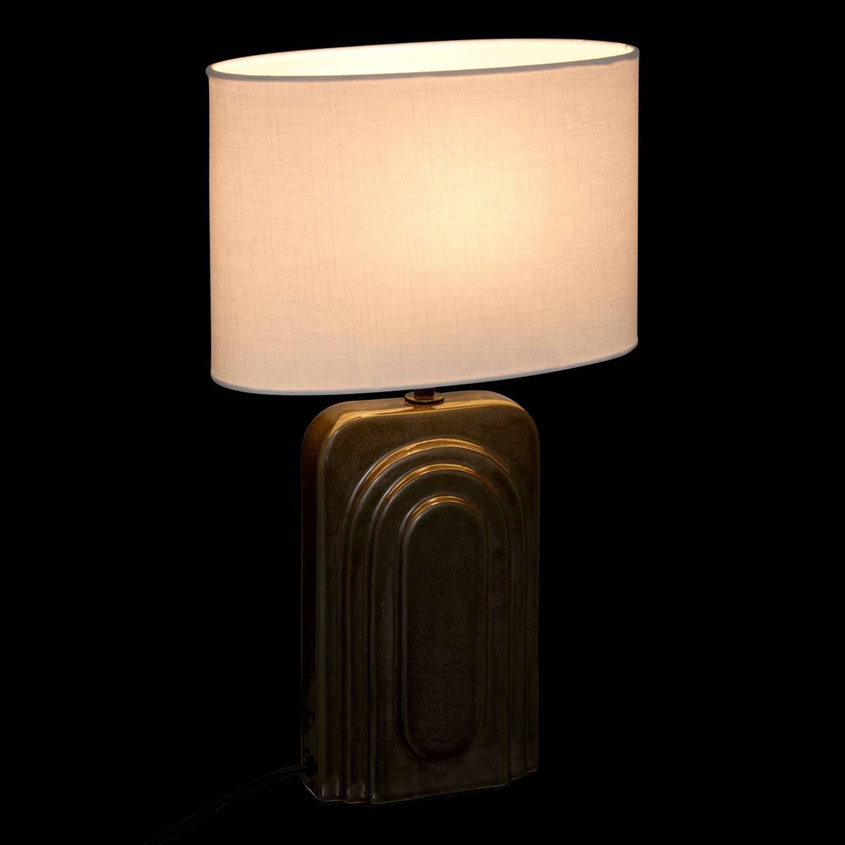 Lamp "Monia" Black, H.42 cm Black
