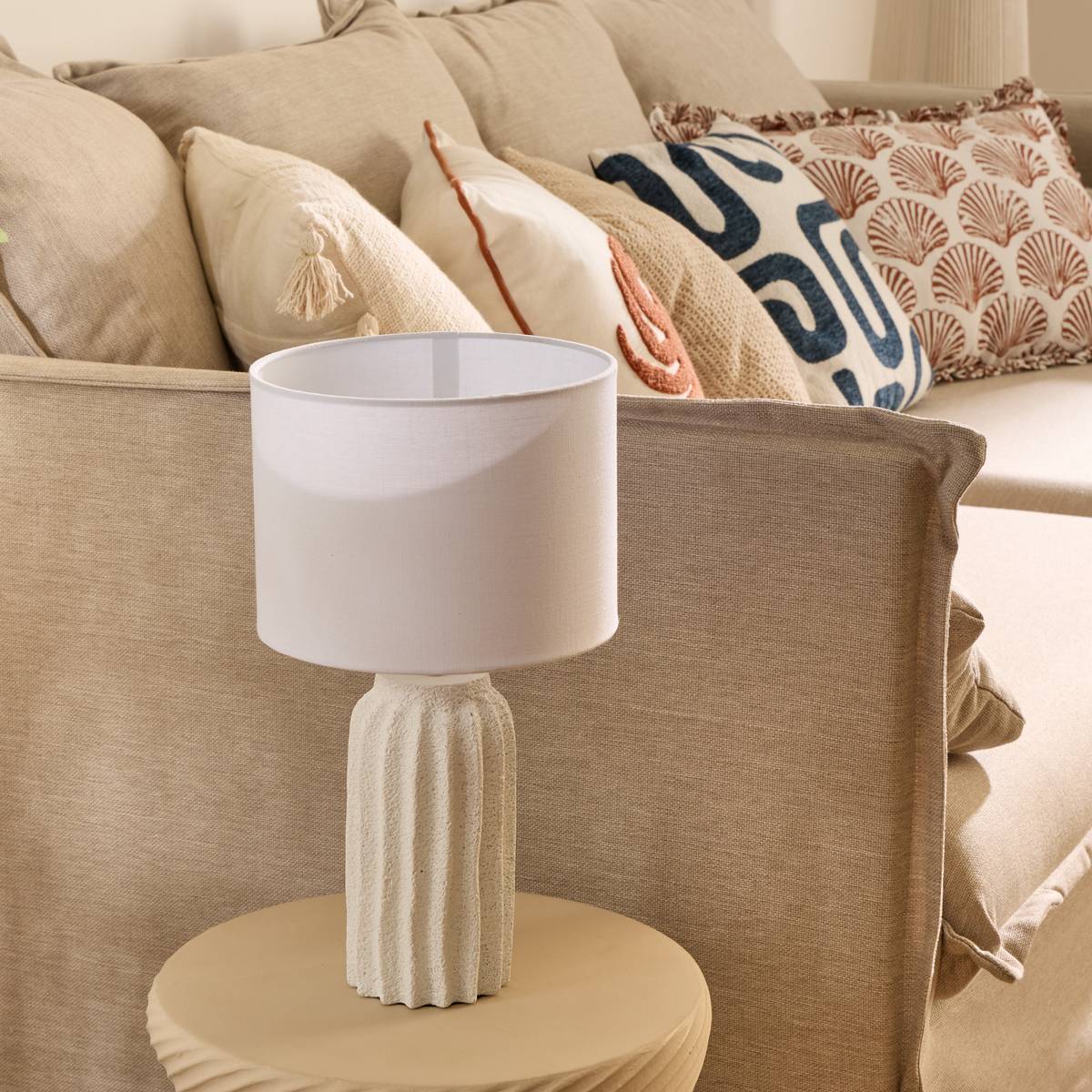 Lamp "Fernan" White, H.36.5 cm White