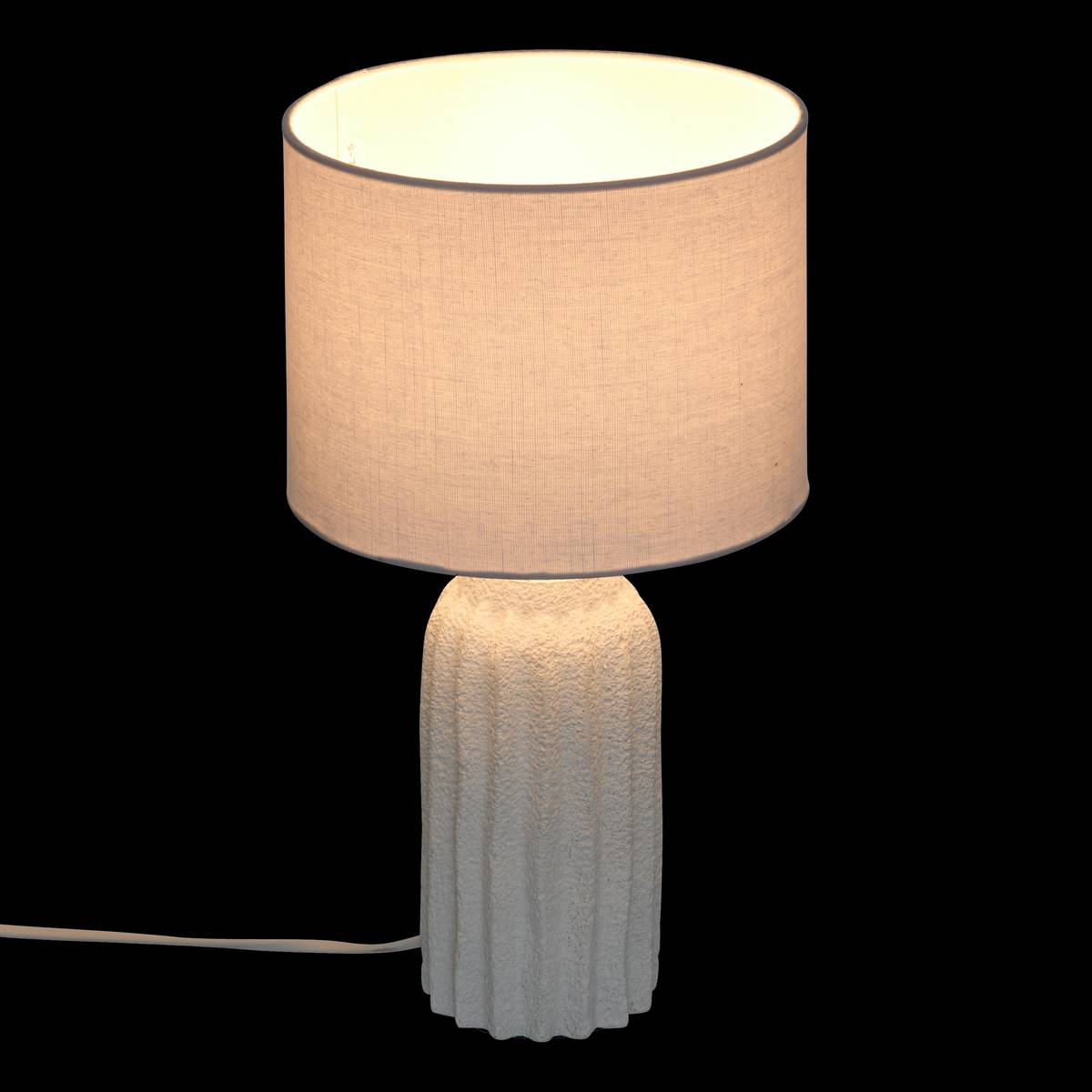 Lamp "Fernan" White, H.36.5 cm White