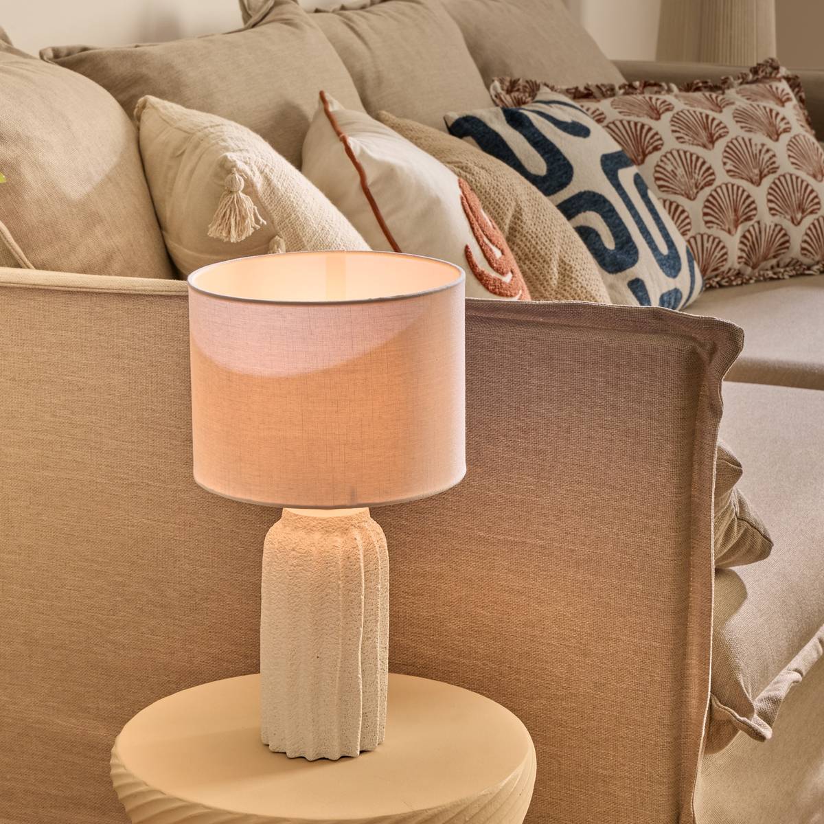 Lamp "Fernan" White, H.36.5 cm White