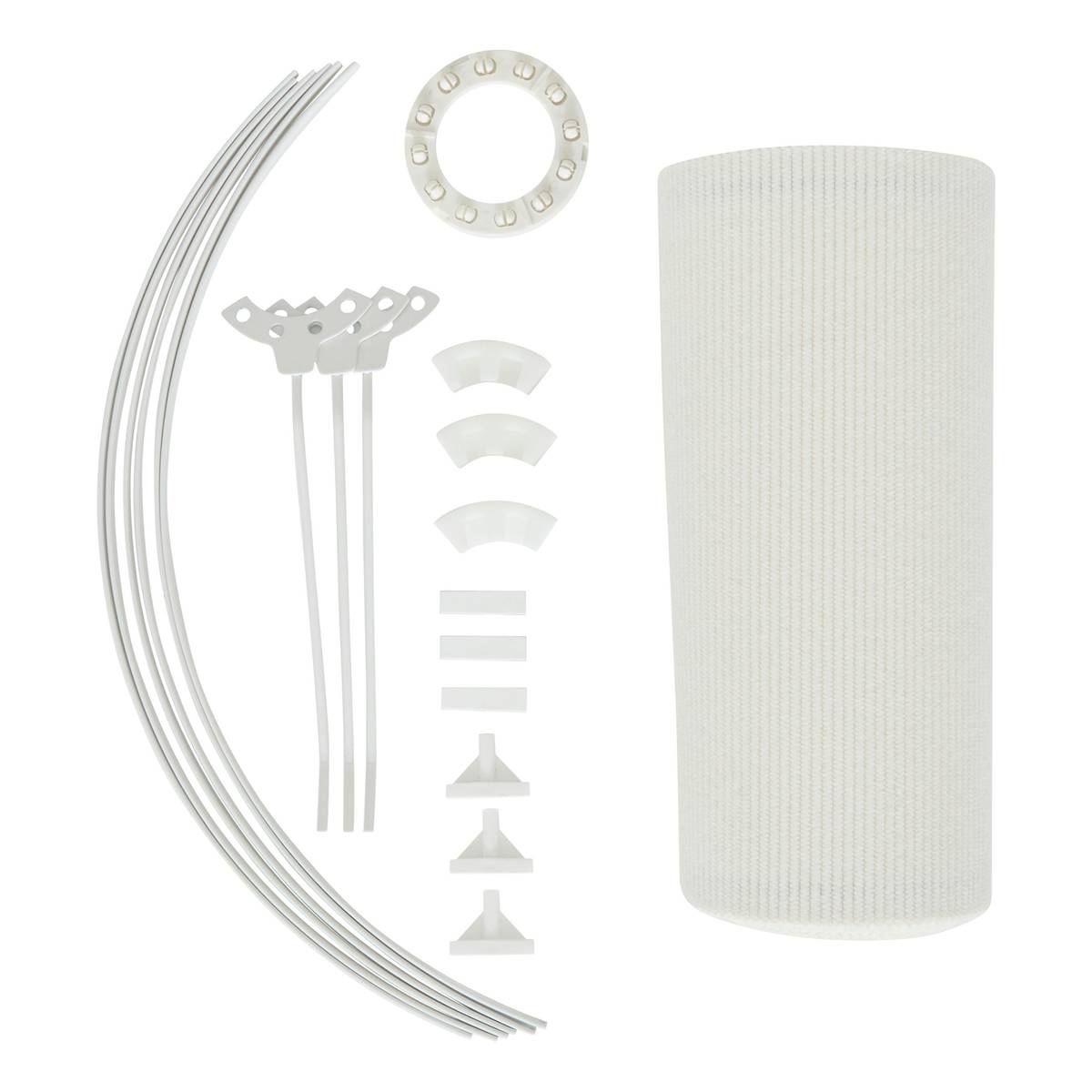 Lampshade "Beline" White 2, D.30 cm White 2