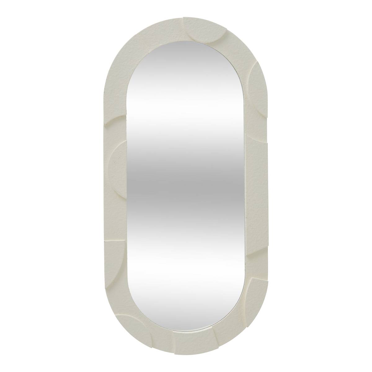 Set of 3D Mirrors "Anny" (Set of 3) Beige, 25x25 cm Beige
