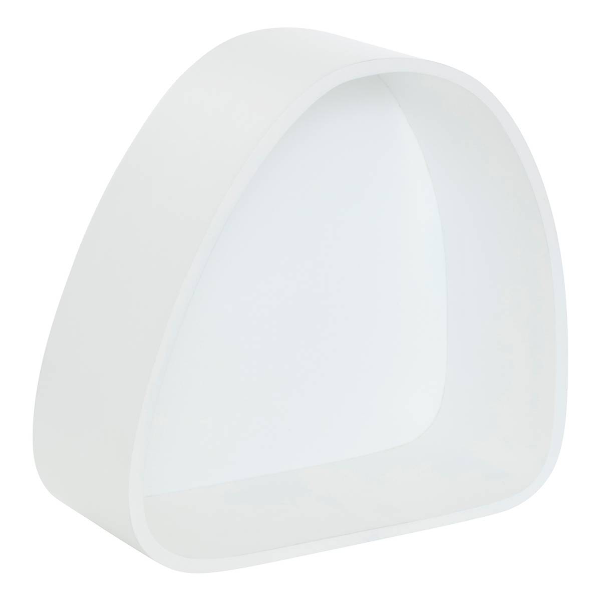 Wall shelf "Sien" To hang, White, 37x14.5 cm White