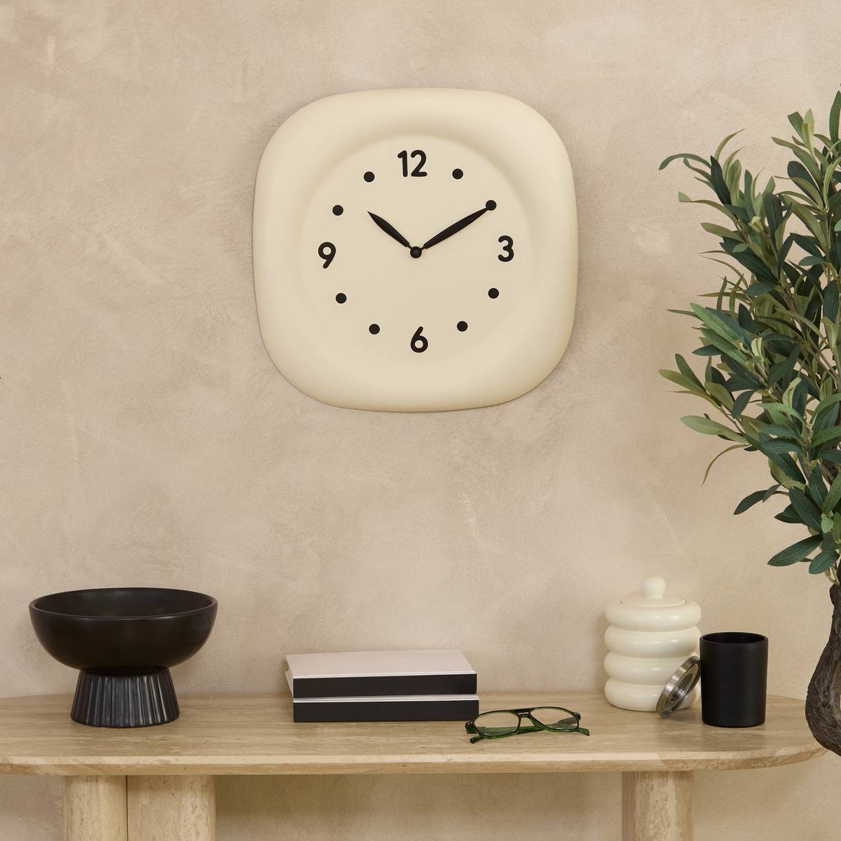 Clock "Mifo" White, 39.3x4.2 cm White