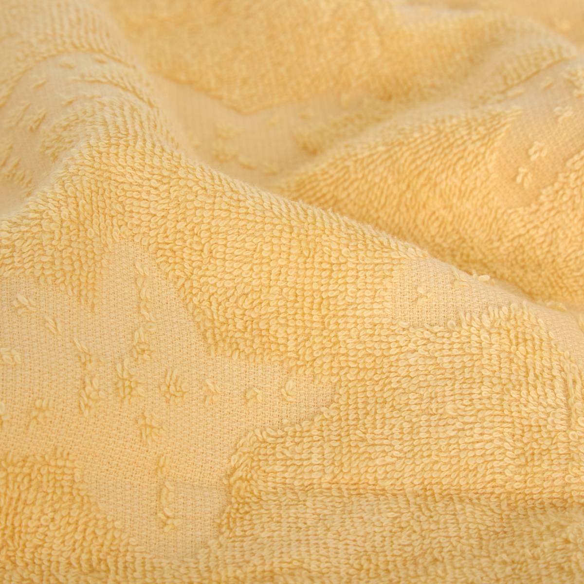 Children's bathrobe and washcloth "Orta" Yellow, 50x2 cm Yellow