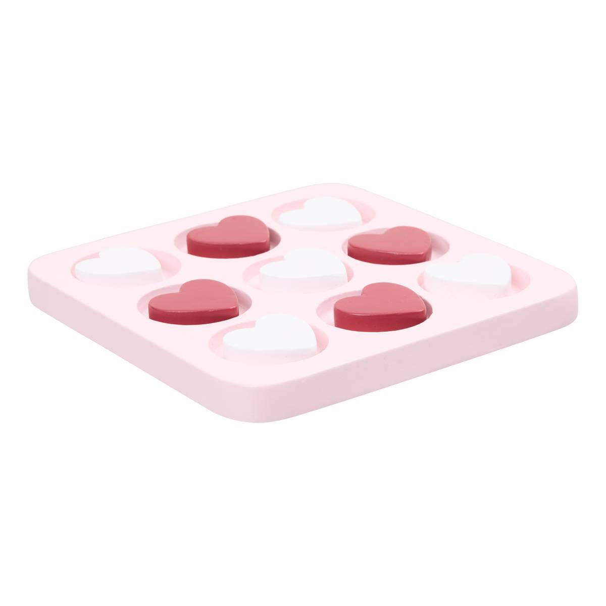 Tic-Tac-Toe "Love" 18 x 18 cm Pink