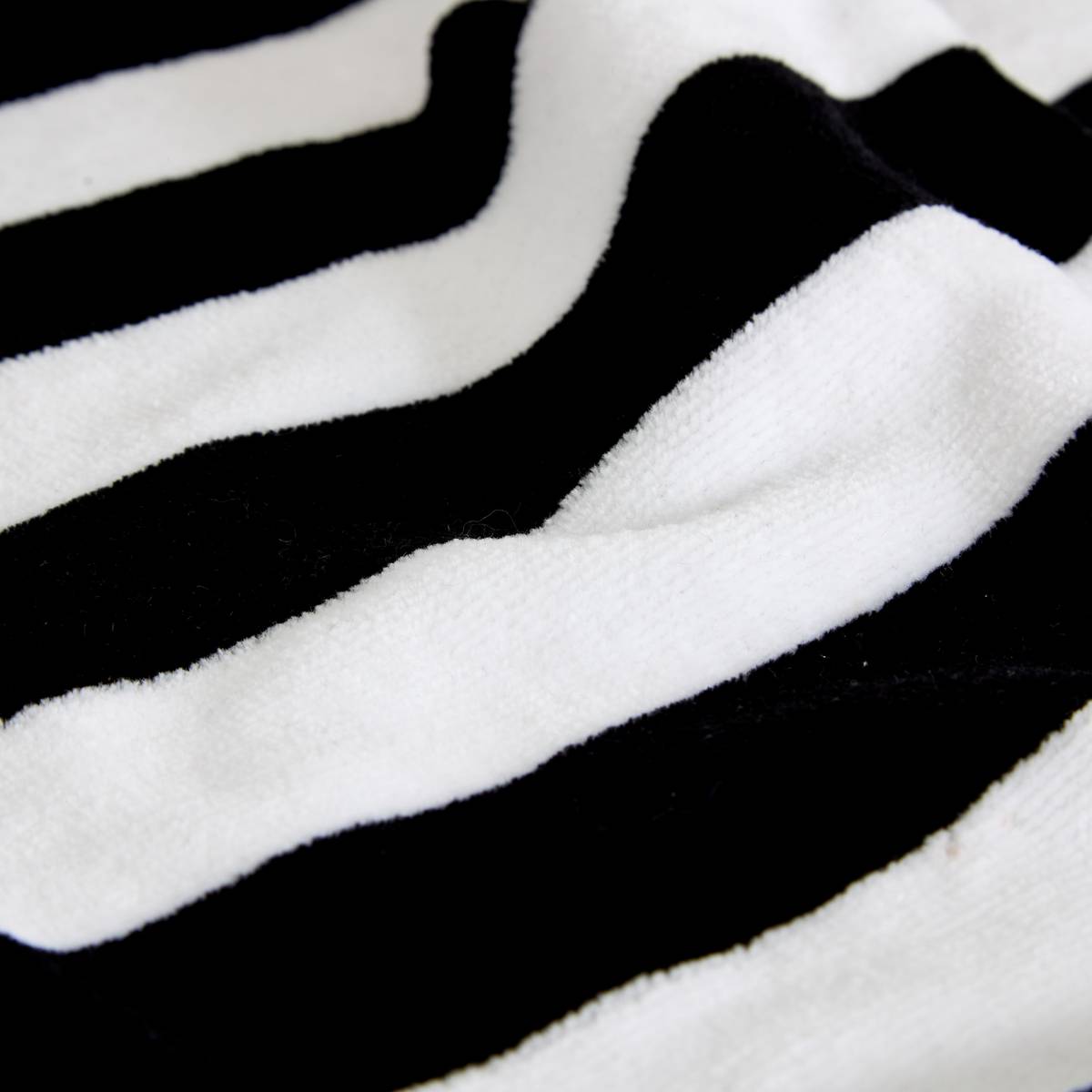 Towel "The Palm Resort" Black & White, 400 g/m2, 180x90 cm Noir & Blanc