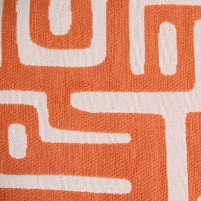 Pouf "delor" orange