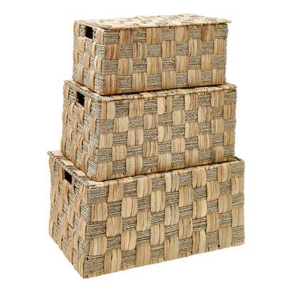 Trunk "nadi" brown, 58x30 cm