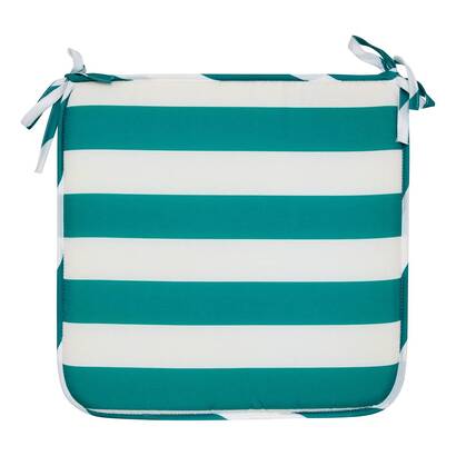 Chair cushion "poolside" green, 39x39 cm