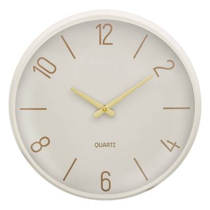 Clock "yann" gold, 38x6 cm