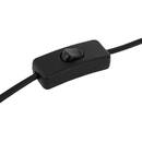 Lamp "Monia" Black, H.42 cm Black
