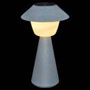 Solar Outdoor Lamp "Damon" 31.8x18 cm, Blue Grey Grey blue