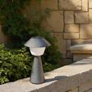 Solar Outdoor Lamp "Damon" 31.8x18 cm, Blue Grey Grey blue