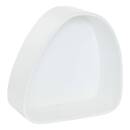 Wall shelf "Sien" To hang, White, 37x14.5 cm White