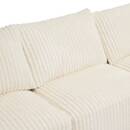 Sofa "Solka" 3-seater, L. 254 cm, Ivory Ivory