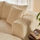 Sofa "Solka" 3-seater, L. 254 cm, Ivory Ivory