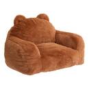 Children's armchair "Mamad" Brown Brown