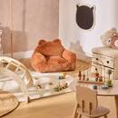 Children's armchair "Mamad" Brown Brown