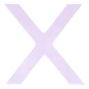 Tic-Tac-Toe "Pool" 22.9 x 22.9 cm Purple