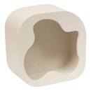 Shelf "Evy" To hang, White, 28x28 cm White