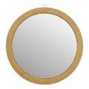 Set of 3 Mirrors "Tilia" Brown, D.23.5/32.5/40 cm Brown