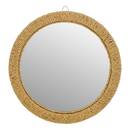 Set of 3 Mirrors "Tilia" Brown, D.23.5/32.5/40 cm Brown