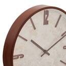Clock "Nella" Brown, 29.2x3.9 cm Brown