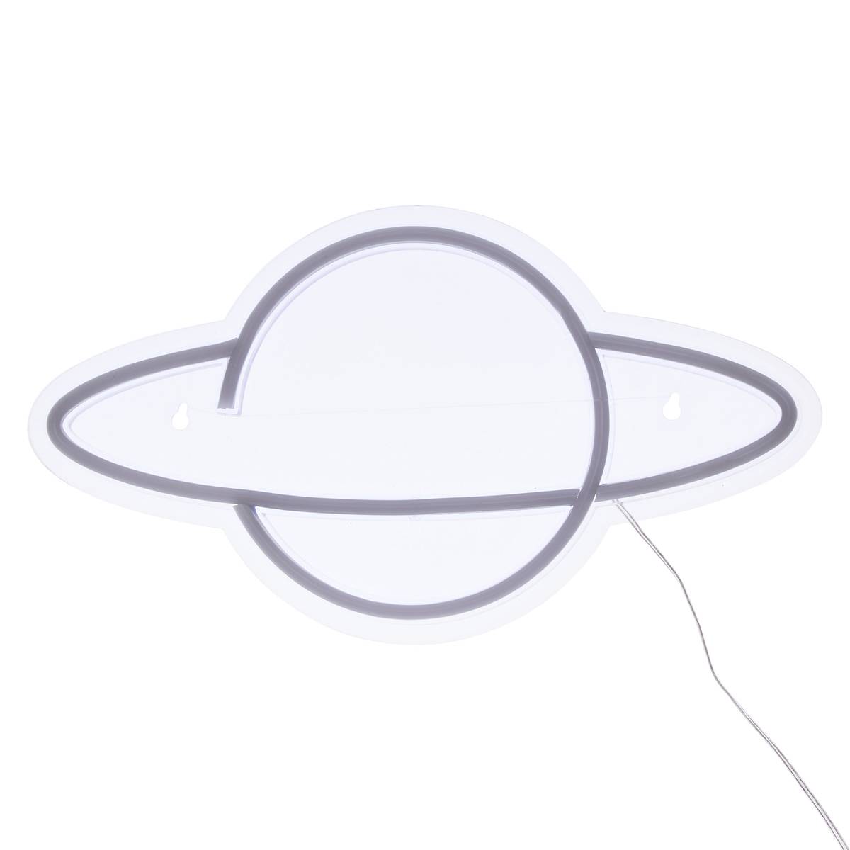 LED Neon "Planet" Usb, Blue, 36.2x1.6 cm Blue