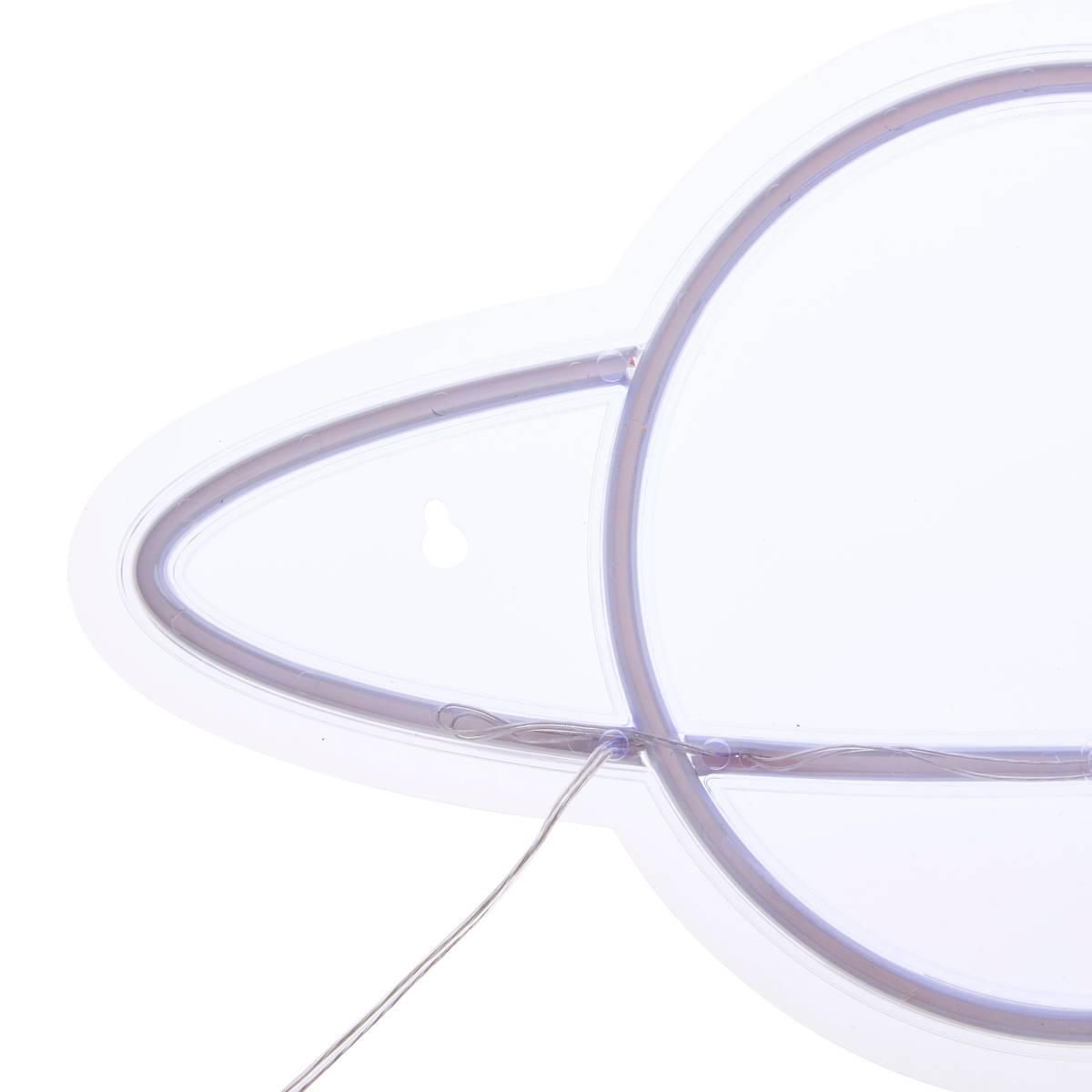LED Neon "Planet" Usb, Blue, 36.2x1.6 cm Blue