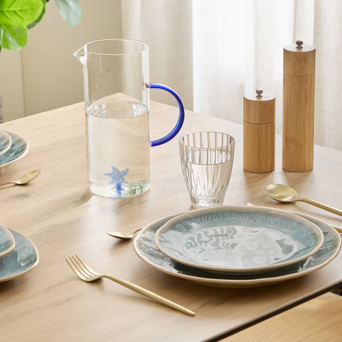 Carafe "Nelya" Glass Cactus