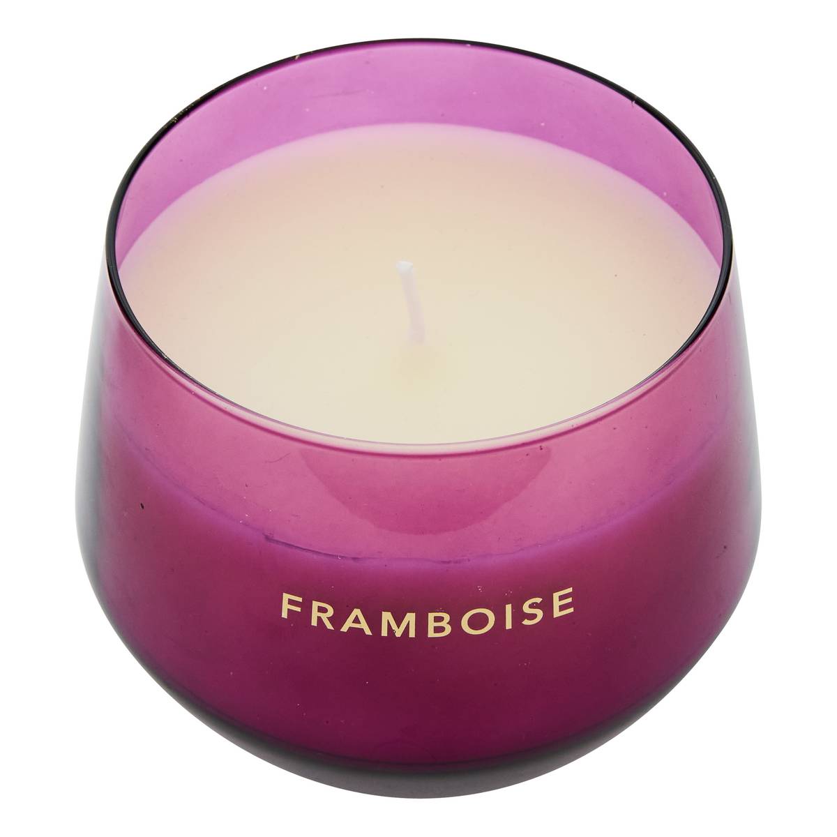 Scented Candle "Glowy" Fruity Scent, Raspberry, 300g Raspberry
