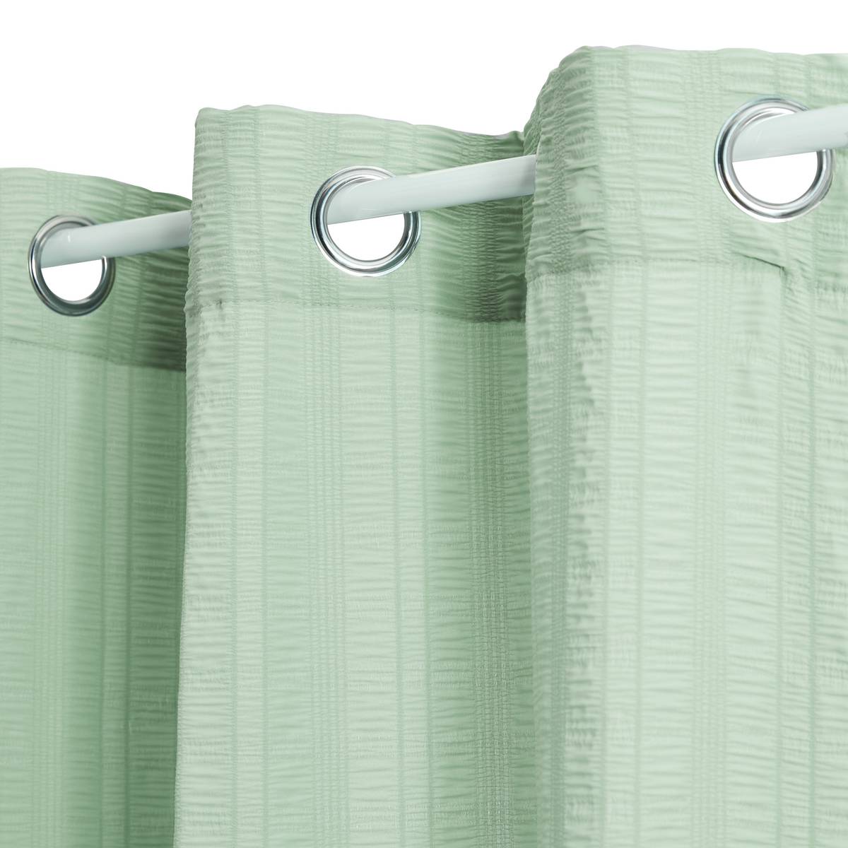 Sheer Curtain "Noa" Celadon Green, 240x140 cm Celadon green