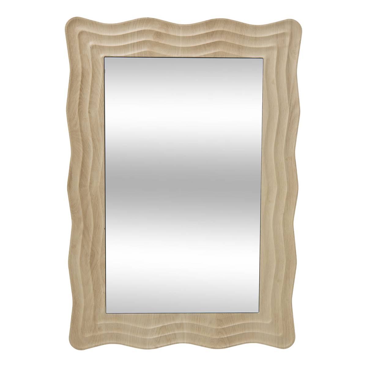 Mirror "Charlie" Beige, 79x55 cm Beige